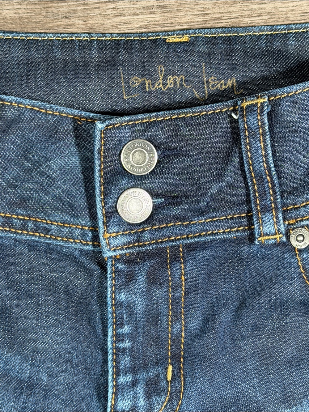 LONDON JEAN Y2K Vintage VICTORIA’S SECRET Mid Rise Whiskered Boot Cut Jeans 4 - Picture 5 of 12
